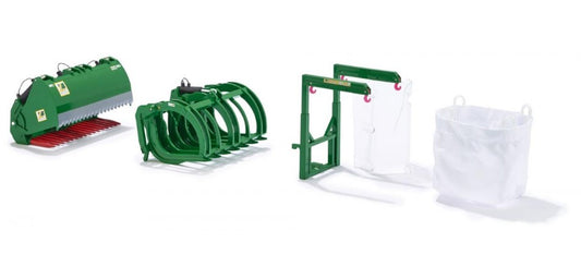 Wiking - ACCESSORI FRONTALI PER JOHN DEERE SET B 1:32 - Cod. WK077382
