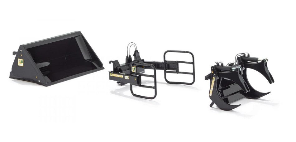 Wiking - ACCESSORI FRONTALI x TRATTORI BLACK SET A 1:32 - Cod. WK077385