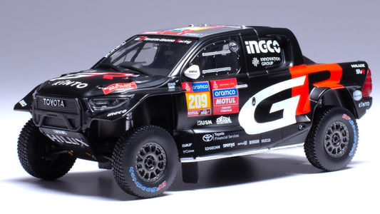 Ixo Model - TOYOTA GR DKR HILUX EVO T1U N.209 RALLY DAKAR 2024 DE VILLIERS-MURPH1:43 - Cod. RAM930