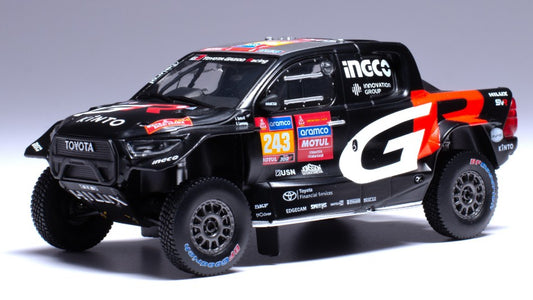 Ixo Model - TOYOTA GR DKR HILUX EVO T1U N.243 RALLY DAKAR 2024 BOTTERILL-CUMMINS1:43 - Cod. RAM931