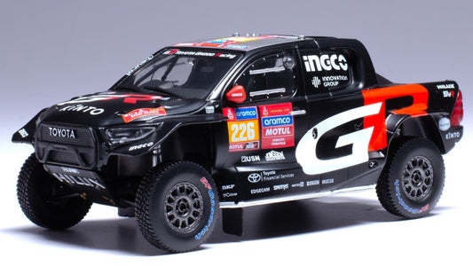 Ixo Model - TOYOTA GR DKR HILUX EVO T1U N.226 RALLY DAKAR 2024 VARAIWA-CAZALE 1:43 - Cod. RAM929