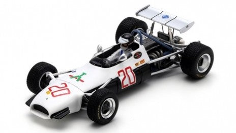 Spark Model - BRABHAM BT30 N.20 GERMAN GP 1969 KURT AHRENS 1:43 - Cod. S8305