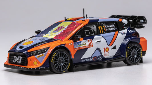 Ixo Model - HYUNDAI i20 N N.11 RALLY1 JAPAN 2024 NEUVILLE-WYDAEGHE 1:43 - Cod. RAM967