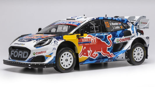 Ixo Model - FORD PUMA N.13 RALLY1 CHILE 2024 MUNSTER-LOUKA 1:18 - Cod. 18RMC224