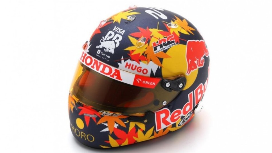 Spark Model - HELMET YUKI TSUNODA 2024 1:5 - Cod. 5HF149