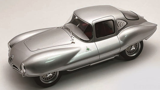 Tecnomodel - ALFA ROMEO C52 DISCO VOLANTE COUPE 1973 MET.SILVER 1:18 - Cod. TMD18329C