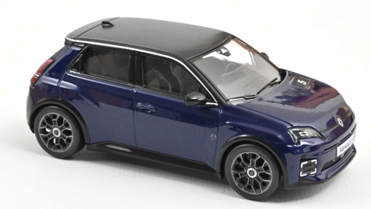 Norev - RENAULT 5 E-TECH ELECTRIC 2025 MIDNIGHT BLUE 1:43 - Cod. NV510555