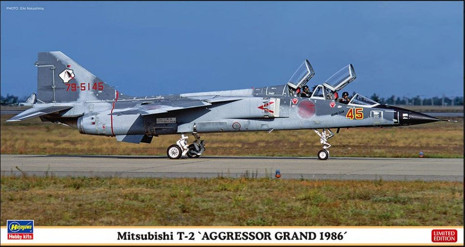 Hasegawa - MITSUBISHI T-2 AGRESSOR GRAND 1986 KIT 1:48 - Cod. HA07543