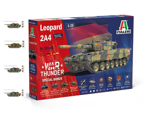 Italeri - WAR THUNDER LEOPARD 2 A4 KIT 1:35 - Cod. IT35106