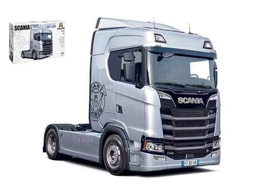 Italeri - SCANIA S770 4x2 NORMAL ROOF "GREY CAB" KIT 1:24 - Cod. IT3971