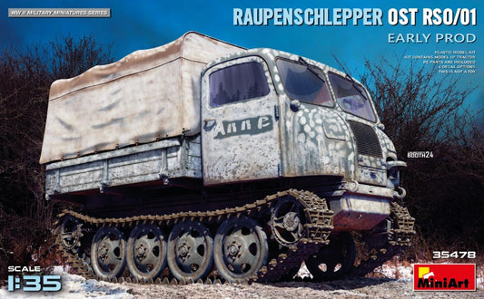 Miniart - RAUPENSCHLEPPER OST RSO/01. EARLY PROD.KIT 1:35 - Cod. MIN35478