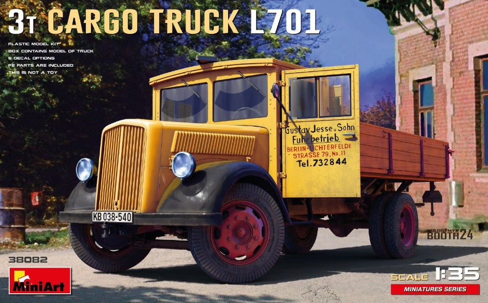 Miniart - 3T CARGO TRUCK L701 KIT 1:35 - Cod. MIN38082