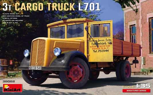 Miniart - 3T CARGO TRUCK L701 KIT 1:35 - Cod. MIN38082