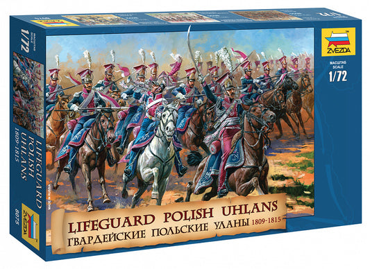 Zvezda - Polish Ulans Lifeguard 1809-1815 KIT 1:72 - Cod. Z8075