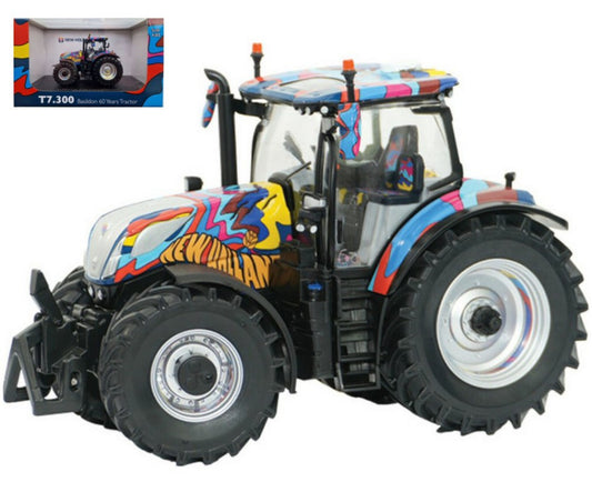 Britains - TRATTORE NEW HOLLAND T7.300 60 YEARS ANNIVERSARY "GROOWY" 1:32 - Cod. LC43392
