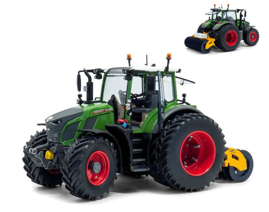 Universal Hobbies - TRATTORE FENDT 620 VARIO 6 WHEELS + ERPICE DISCHI HOLARAS STEGO 285 1:32 - Cod. UH6712