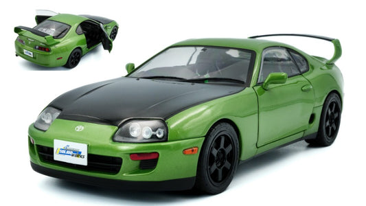 Solido - TOYOTA SUPRA MKIV (A80) COUPE 1993 GREEN/BLACK 1:18 - Cod. SL1807608