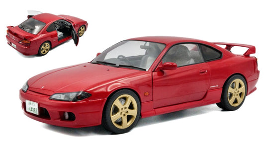 Solido - NISSAN SILVIA (S15) COUPE SPEC-R AERO 1999 FLAME RED 1:18 - Cod. SL1812202