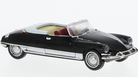 Brekina - CITROEN DS CABRIO 1963 BLACK 1:87 - Cod. BRE14225