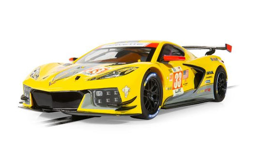 Scalextric - CHEVROLET CORVETTE C8.R 24 H LE MANS 2023 WINNER GTE AM CLASS SLOT 1:32 - Cod. C4558