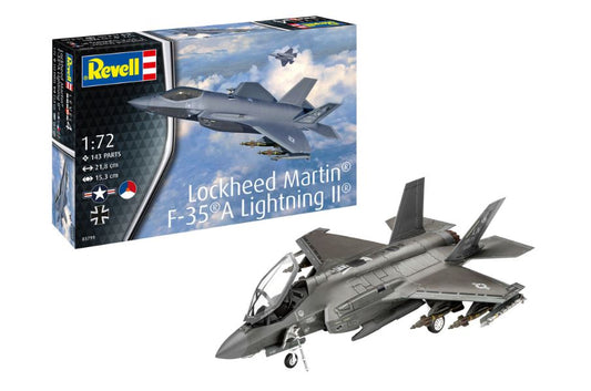 Revell - LOCKEED MARTIN F-35A KIT 1:72 - Cod. RV03799