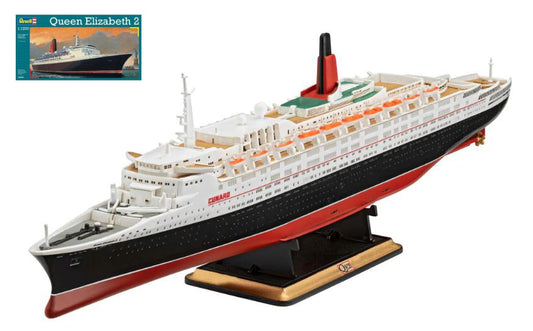 Revell - QUEEN ELIZABETH 2 KIT 1:1200 - Cod. RV05806