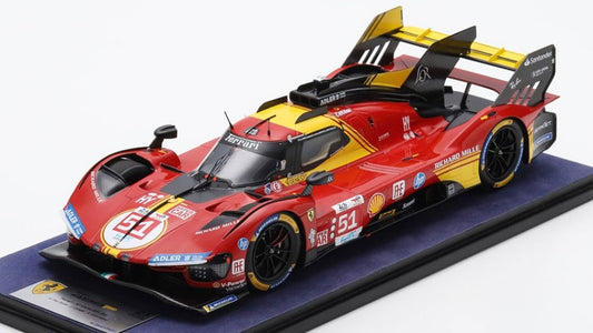 Looksmart - FERRARI 499P N.51 3rd LE MANS 2024 PIER GUIDI-CALADO-GIOVINAZZI 1:18 - Cod. LS18LM049
