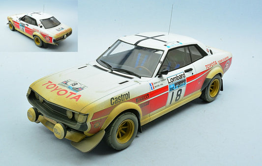 Ixo Model - TOYOTA CELICA 2000 GT (RA21) N.18 RAC RALLY 1977 THERIER-VIAL 1:18 - Cod. 18RMC189C