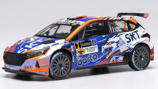 Ixo Model - HYUNDAI i20 N N.2 RALLY2 YPRES 2024 LEFEBVRE-PORTIER 1:43 - Cod. RAM948