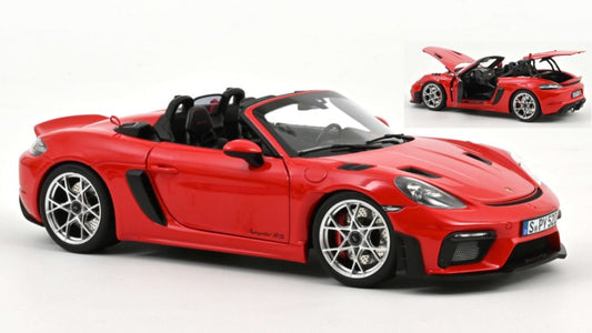 Norev - PORSCHE 718 SPYDER RS 2023 GUARDS RED 1:18 - Cod. NV187271