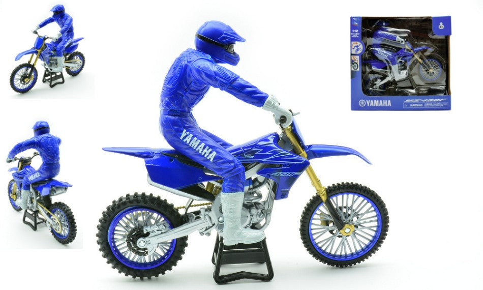 New Ray - YAMAHA YZ450F WITH DRIVER 1:12 - Cod. NY58315