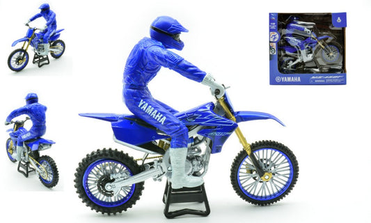 New Ray - YAMAHA YZ450F WITH DRIVER 1:12 - Cod. NY58315