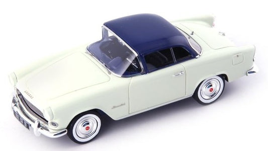 Autocult - SIMCA ARONDE PLEIN CIEL 1957 LIGHT GREEN-DARK BLUE 1:43 - Cod. ATC02024