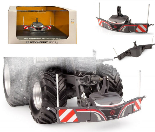 Universal Hobbies - TRACTOR BUMPER SAFETYWEIGHT MASSEY FERGUSON VERSION 1:32 - Cod. UH6680