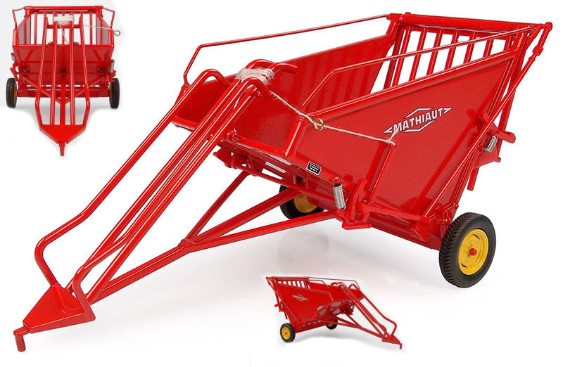 Universal Hobbies - RAGGRUPPATORE DI ROTOBALL MATHIAUT STRAW DUMP TYPE MDT 72 1:32 - Cod. UH6722