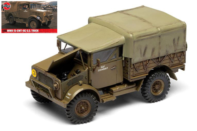 Airfix - WWII RAF 15-cwt 4x2 G.S. TRUCK KIT 1:48 - Cod. A03313A