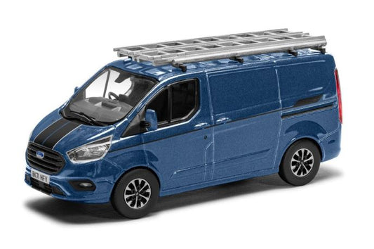 Vanguards - FORD TRANSIT CUSTOM SPORT BLUE METALLIC 1:43 - Cod. VA15104