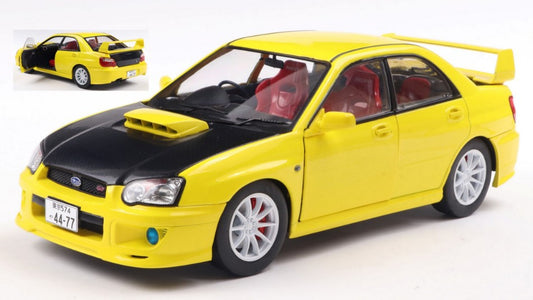 Solido - SUBARU IMPREZA WRX STi STREETFIGHTER 2003 YELLOW/CARBON BLACK 1:18 - Cod. SL1812302