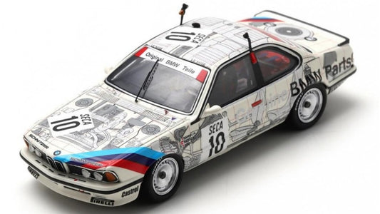 Spark Model - BMW 635 Csi N.10 24 H SPA 1986 E.PIRRO-R.RAVAGLIA-G.BERGER 1:43 - Cod. SB667
