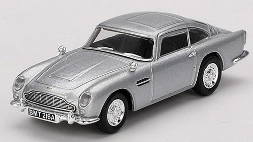Mini Gt - ASTON MARTIN DB5 JAMES BOND THUNDERBALL 1965 SILVER 1:64 - Cod. MGT00901
