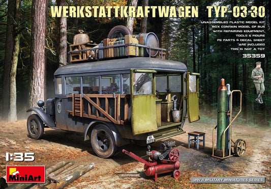 Miniart - WERKSTATTKRAFTWAGEN TYP-03-30 KIT 1:35 - Cod. MIN35359