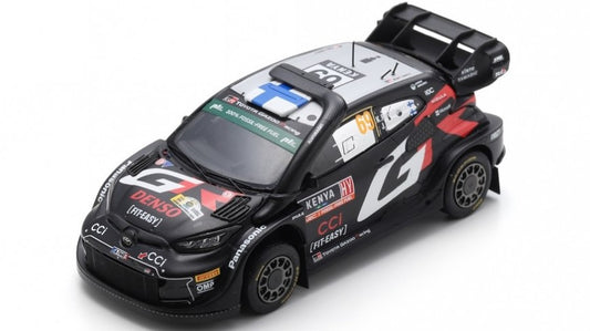 Spark Model - TOYOTA YARIS N.69 WINNER SAFARI RALLY 2024 K.ROVANPERA-J.HALTTUNEN 1:43 - Cod. S6873