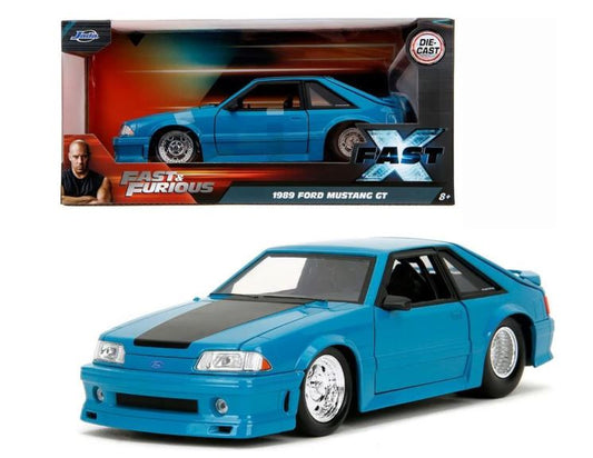 Jada Toys - FORD MUSTANG GT FAST & FURIOUS BLUE 1:24 - Cod. JADA253203098