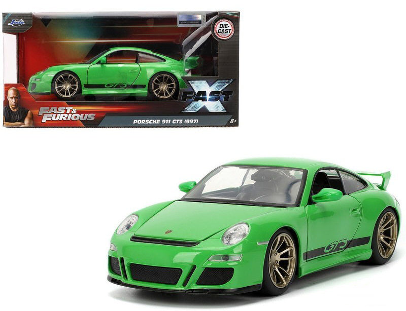 Jada Toys - PORSCHE 2007 FAST & FURIOUS GREEN 1:24 - Cod. JADA34919