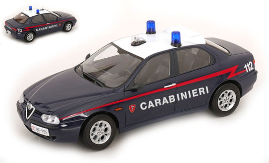Triple 9 - ALFA ROMEO 156 1998 CARABINIERI 1:18 - Cod. T9-1800516