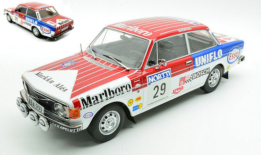 Modelcargroup - VOLVO 142 N.29 1000 LAKES RALLY 1973 ALEN-TOIVONEN 1:18 - Cod. MCG18528