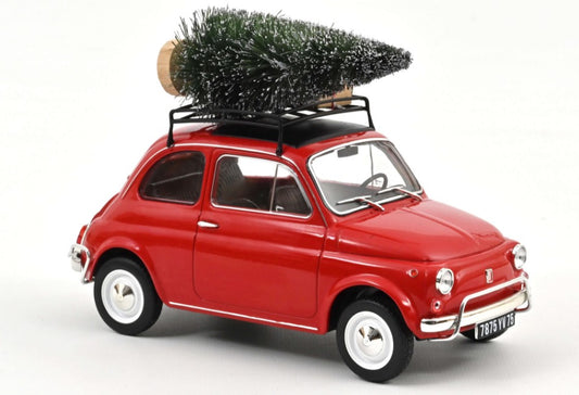 Norev - FIAT 500 L 1968 GREEN CHRISTMAS 1:18 - Cod. NV187779