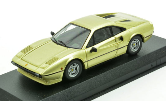 Best Model - FERRARI 308 GTB 50mo ANNIVERSARY GOLD 1:43 - Cod. BT9869