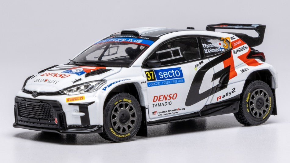 Ixo Model - TOYOTA GR YARIS N.37 RALLY2 FINLAND 2024 YAMAMOTO-SALMINEN 1:43 - Cod. RAM956