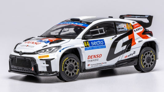 Ixo Model - TOYOTA GR YARIS N.1 RALLY2 FINLAND 2024 KOGURE-LUHTINEN 1:43 - Cod. RAM957